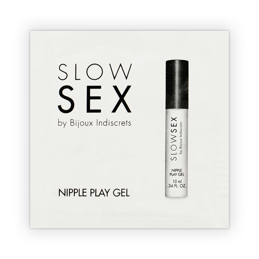 BIJOUX Slow Sex Nipple Gel Estimulante Efeito Frio Coco para prazer sensorial íntimo.