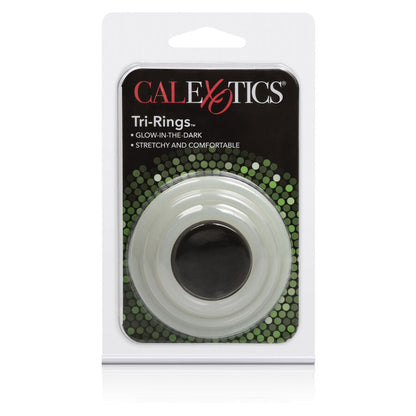 Anillos para el Pene Tri-Rings Brilla en la Oscuridad