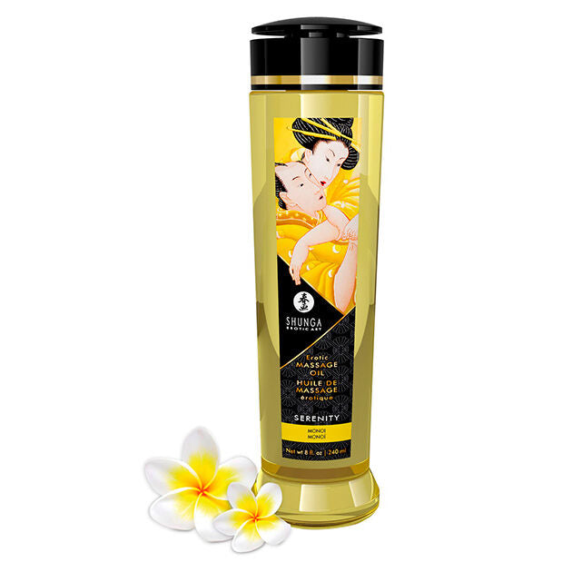 Frasco de SHUNGA Óleo de Massagem Erótica Serenity 240ml