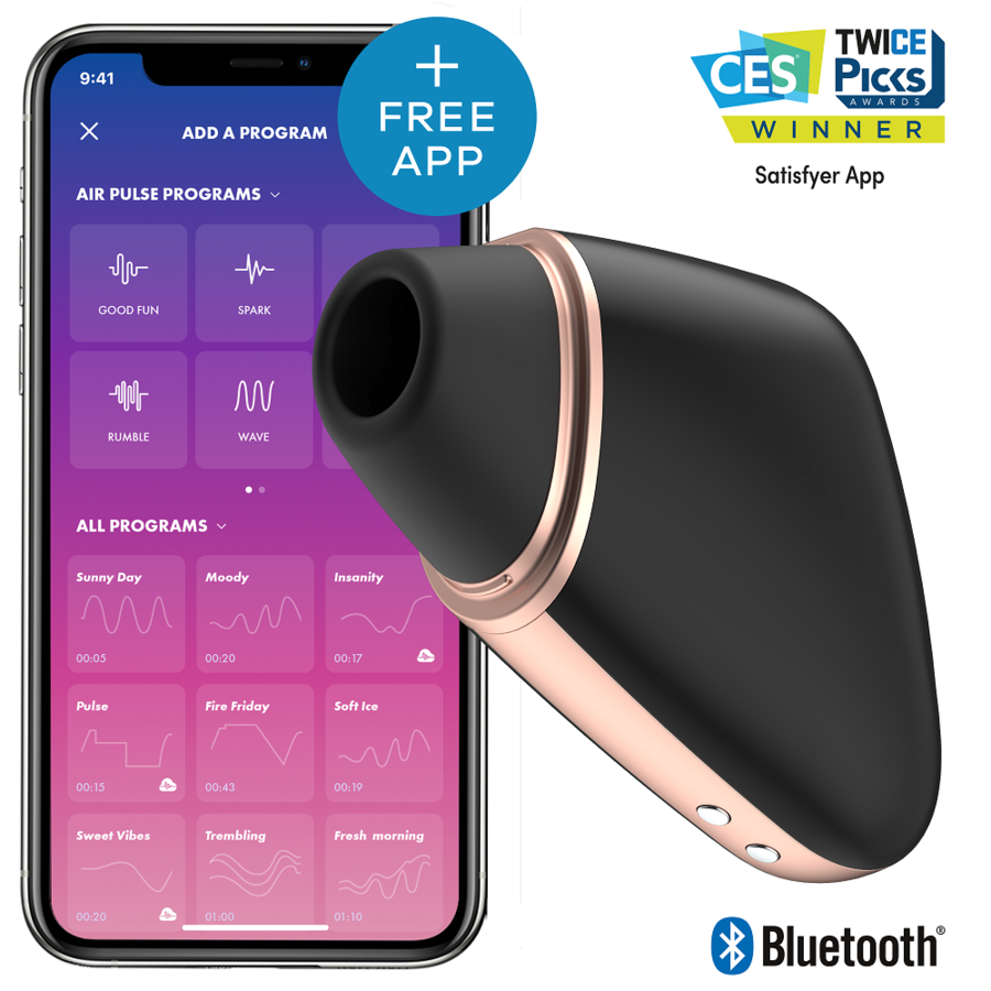 Vibrador Clitoriano Love Triangle App Connect