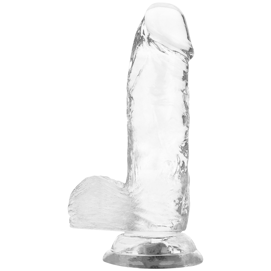X-RAY - DILDO TRANSPARENTE CON BOLAS 15,5 CM -O- 3,5 CM