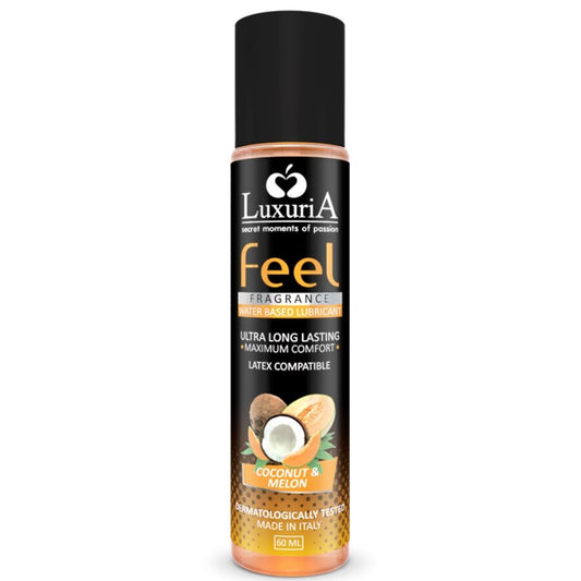 Lubricante Luxuria Feel Coco y Melón 60ml