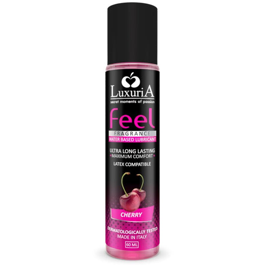 Lubricante a Base de Agua de Cereza - Luxuria Feel