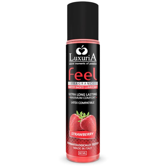 Lubricante Luxuria Feel Sabor Fresa 60 ml