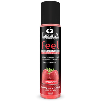 Lubricante Luxuria Feel Sabor Fresa 60 ml