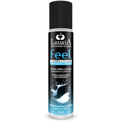 Lubricante Luxuria Feel Aqua Base Agua 60ml