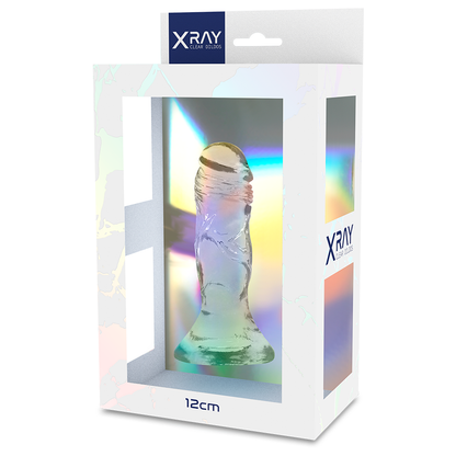 X-RAY - DILDO TRANSPARENTE 12 CM -O- 2.6 CM