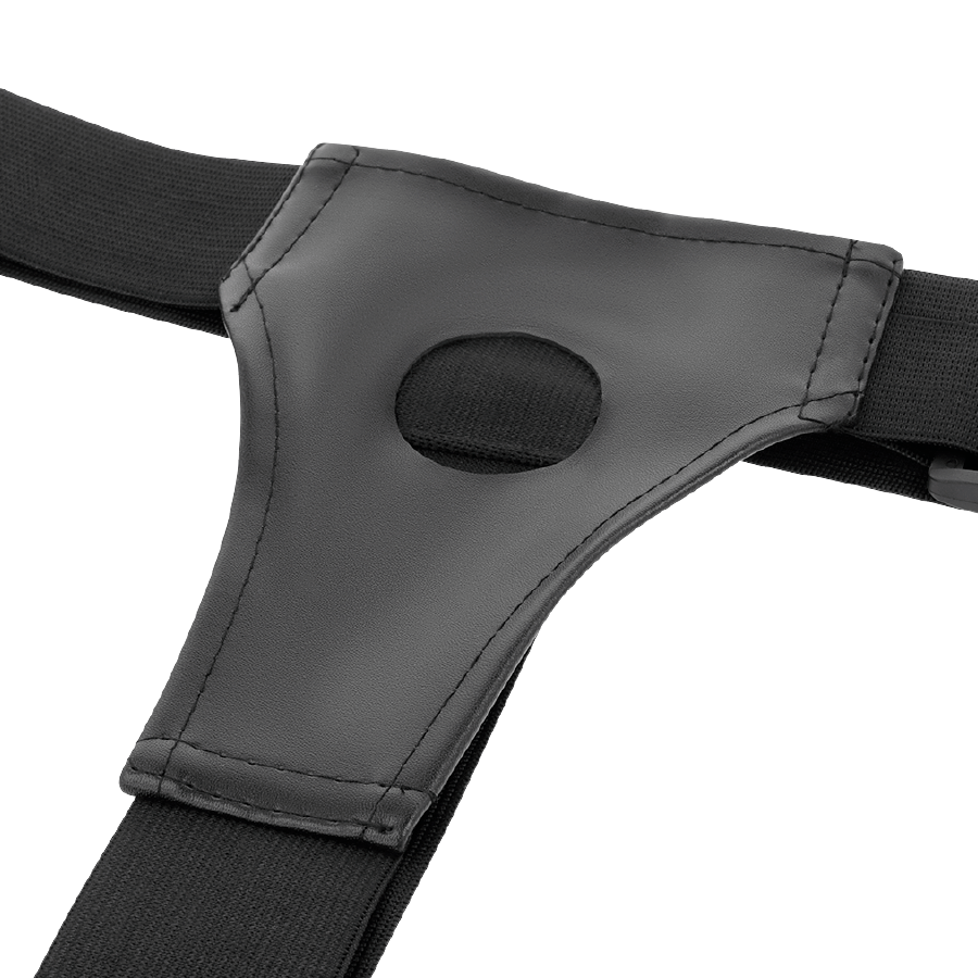 HARNESS ATTRACTION Arnês Oco Blake 15.5cm x 4cm para aumento peniano, detalhe do material TPR e design ergonómico.