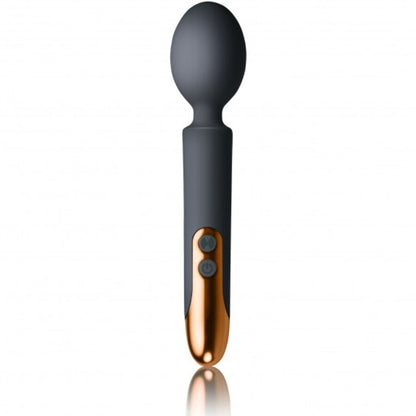 Vibrador ROCKS-OFF Oriel para casais, com design discreto e cabeça flexível.
