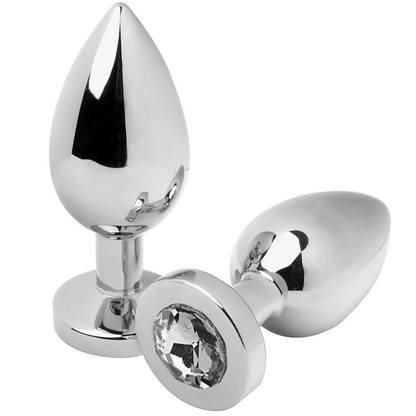 Plug Anal Diamante Transparente Pequeño 5.71cm