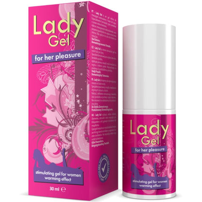 Gel Estimulante Lady Gel Efecto Calor Ella 30 ml