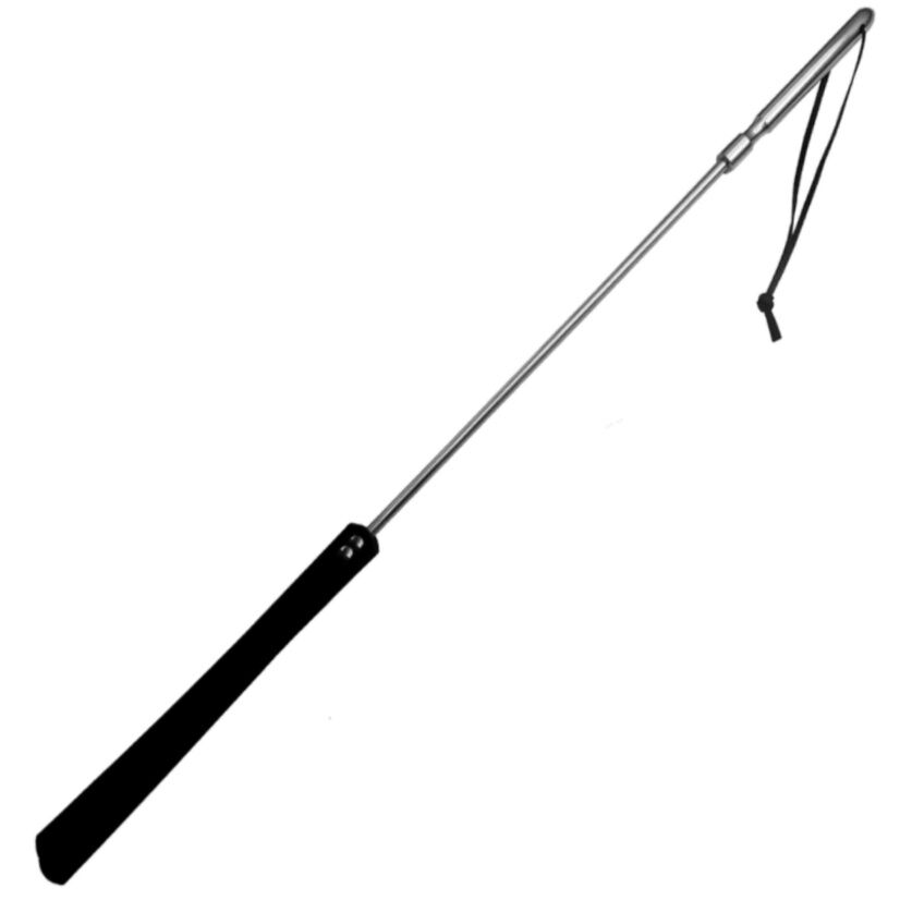 Látigo Cuero y Metal 70cm