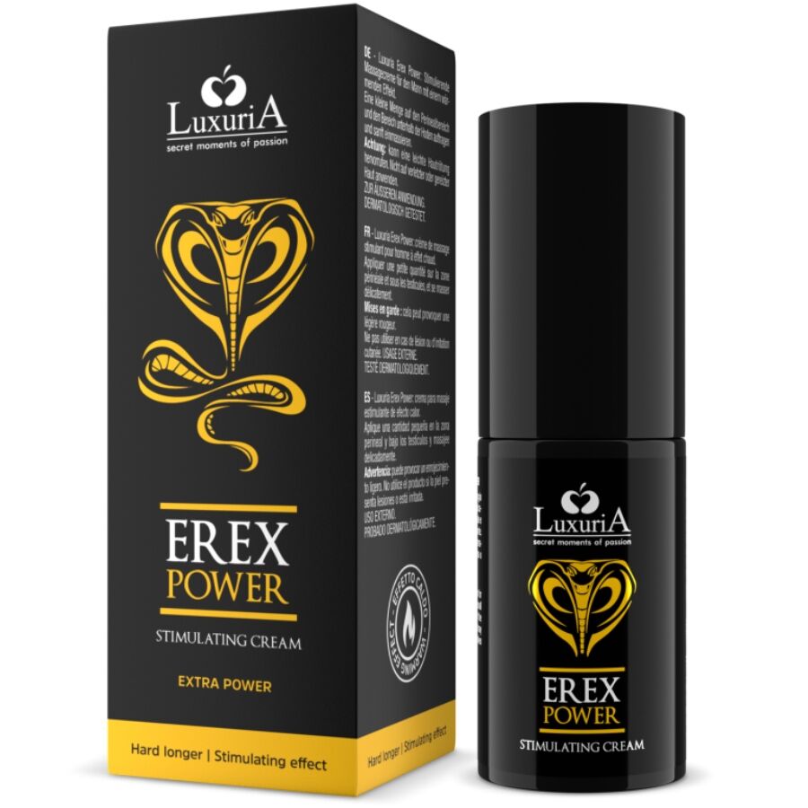 Crema para Pene Erex Power Hard Longer 30 ml