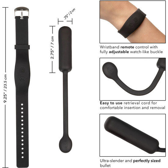 Vibrador Bala Mini con Control Remoto