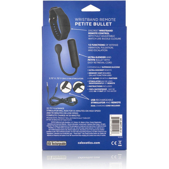Vibrador Bala Mini con Control Remoto