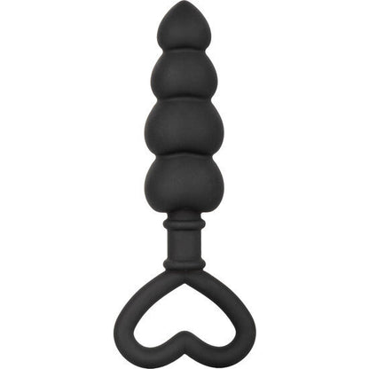 Sonda Anal de Silicona con Asa en Forma de Corazón 11.5 cm