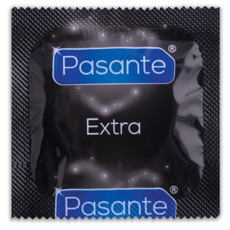 Preservativo PASANTE Extra Grosso de 3 Unidades, para máxima segurança.