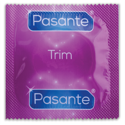 Preservativo PASANTE Thin Trim Fino de 3 Unidades para sexo seguro e maior sensibilidade.