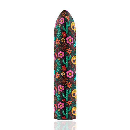 Bala Vibradora Recargable Floral con 10 Intensidades