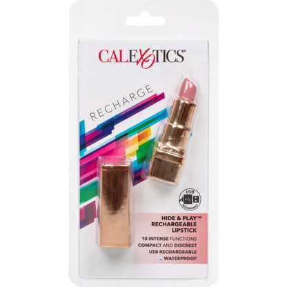 Vibrador Bala Discreto Hide & Play Rosa Suave Recargable