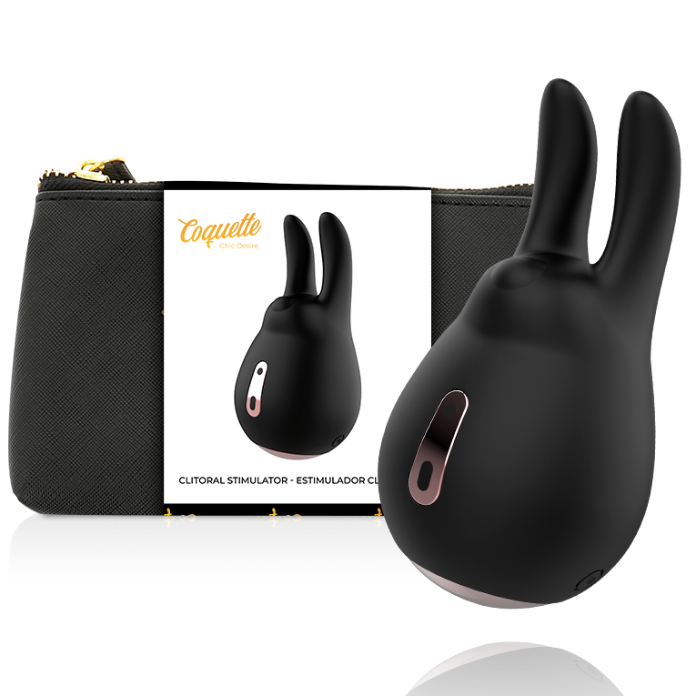 COQUETTE CHIC DESIRE Vibrador Clitoriano Orelhas de Coelho para estimulação