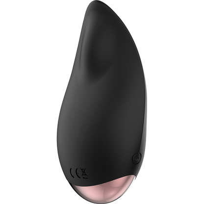 COQUETTE CHIC DESIRE Estimulador Clitoriano Recarregável em silicone preto e dourado