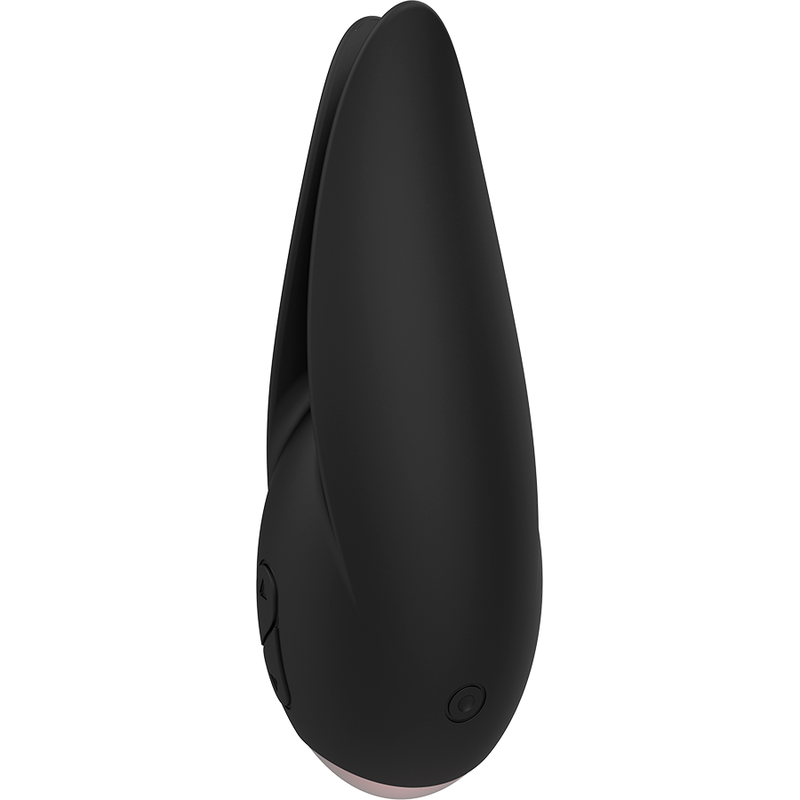 Estimulador Clitoriano COQUETTE CHIC DESIRE Preto/Ouro, mostrando o design elegante e material de silicone.