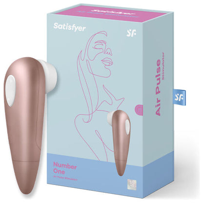 Satisfyer 1 Nova Geração, vibrador de ondas de pressão para estimulação clitoriana intensa e portátil.