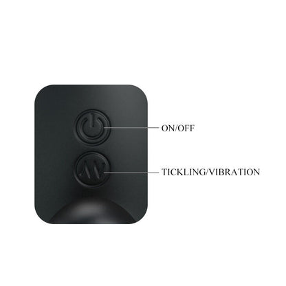 Imagem do MR PLAY Massageador de Próstata Preto Recarregável Vibratório de Silicone.