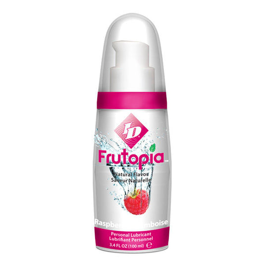 ID Frutopia Lubrificante Sabor Framboesa 100ml, base água e vegano