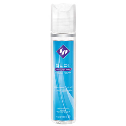 ID Glide Lubrificante Íntimo à Base de Água 30 ML, para conforto e prazer duradouro.