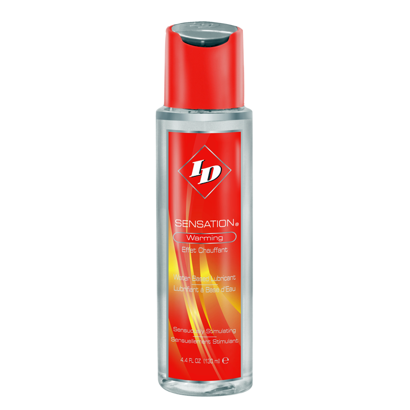 Embalagem do Lubrificante Aquecedor ID SENSATION 130ml