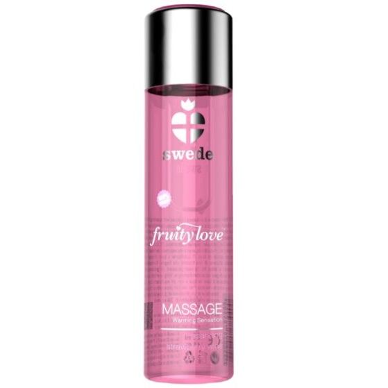 SUECO - ACEITE FRUIT LOVE EFECTO CALOR FRESAS CON CHAMPÁN 60 ML