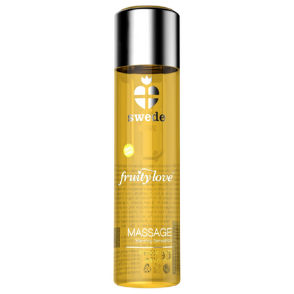 Colinabo - Aceite de masaje con efecto calor, frutas tropicales con miel, 120 ml.