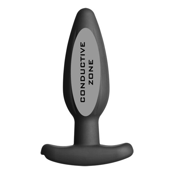 Plug Anal de Silicona Negro Rocker Mediano