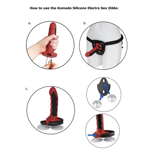 Dildo de Silicona Fusion Komodo