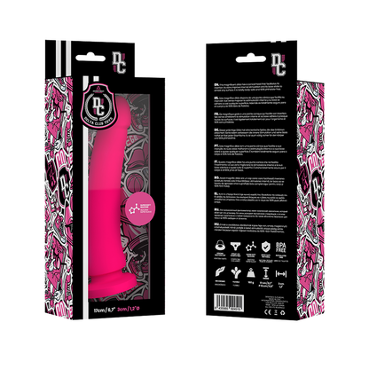 DELTA CLUB - DILDO DOCTOR DE SILICONA ROSA 17 CM -O- 3 CM