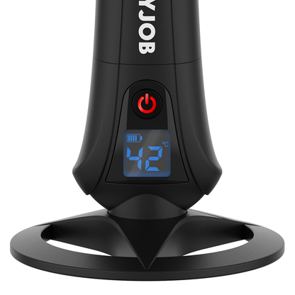 JAMYJOB Aquecedor de Mangas para Masturbadores, com destaque para o design compacto e a porta USB.