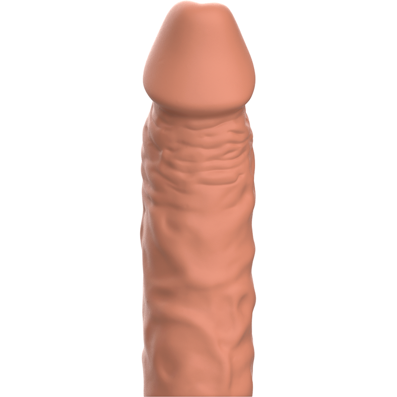 Extensão de Pénis VirilXL V5 Marrom de Silicone Líquido
