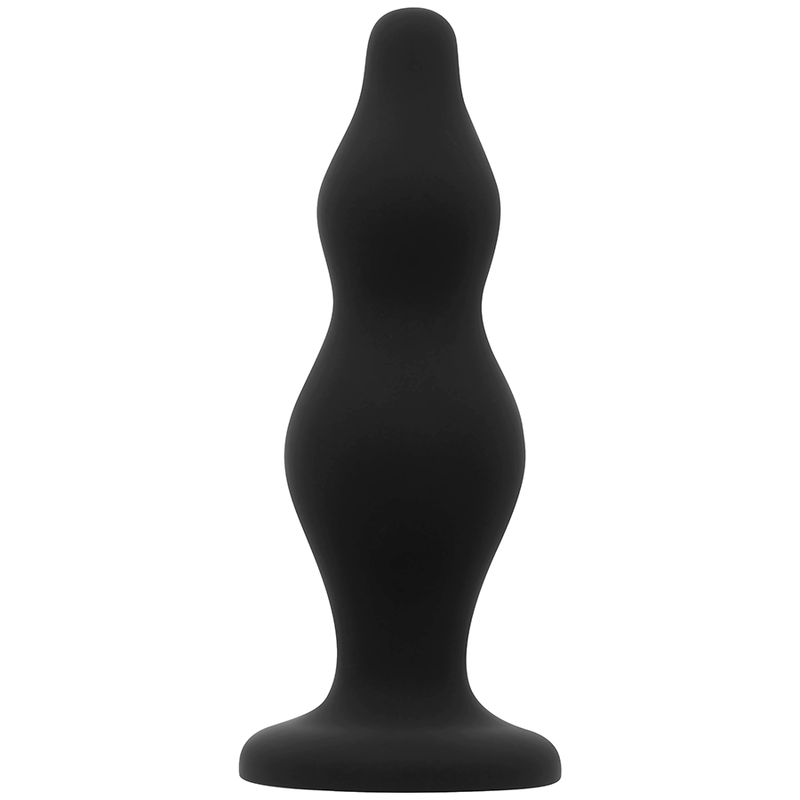 OHMAMA Plug Anal de Silicone Nivelado 12cm com design ergonómico e base de ventosa