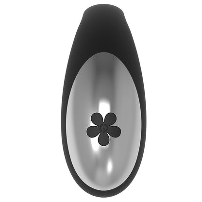 Close-up do vibrador BRILLY GLAM para casais com controle remoto, destacando seu design ergonômico e acabamento em silicone.