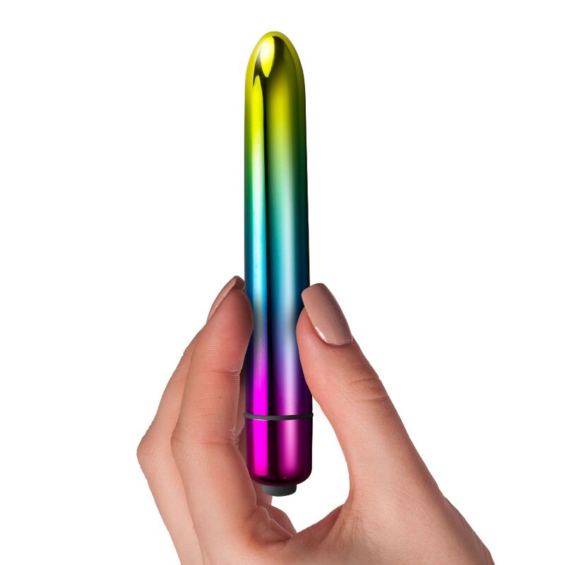 ROCKS-OFF Bala Vibratória Prism Elegante com 10 Funções