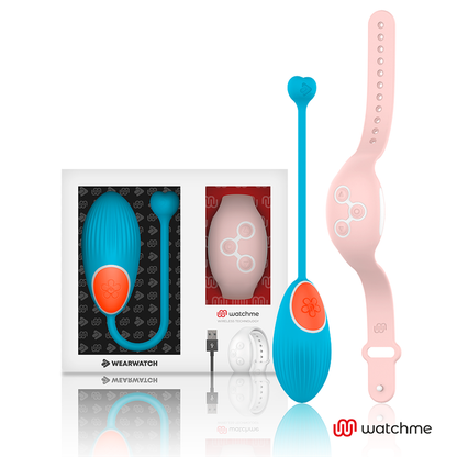 WEARWATCH - TECNOLOGÍA WATCHME CONTROL REMOTO HUEVO AZUL/ROSA