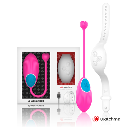 WEARWATCH - TECNOLOGÍA WATCHME CONTROL REMOTO HUEVO FUCSIA / NIVEO