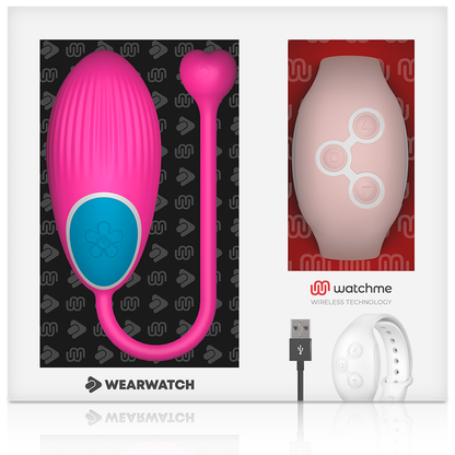 WEARWATCH - TECNOLOGÍA WATCHME HUEVO DE CONTROL REMOTO FUCSIA / ROSA