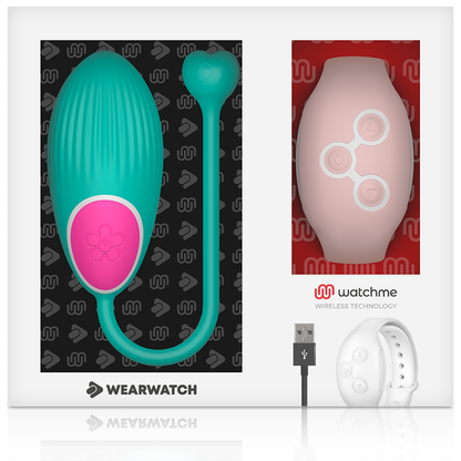 WEARWATCH - TECNOLOGÍA WATCHME HUEVO DE CONTROL REMOTO AGUA DE MAR / ROSA