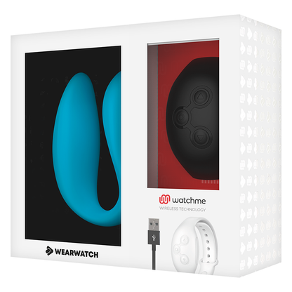 WEARWATCH - RELOJ VIBRADOR DE DOBLE TECNOLOGÍA INDIGO / JET