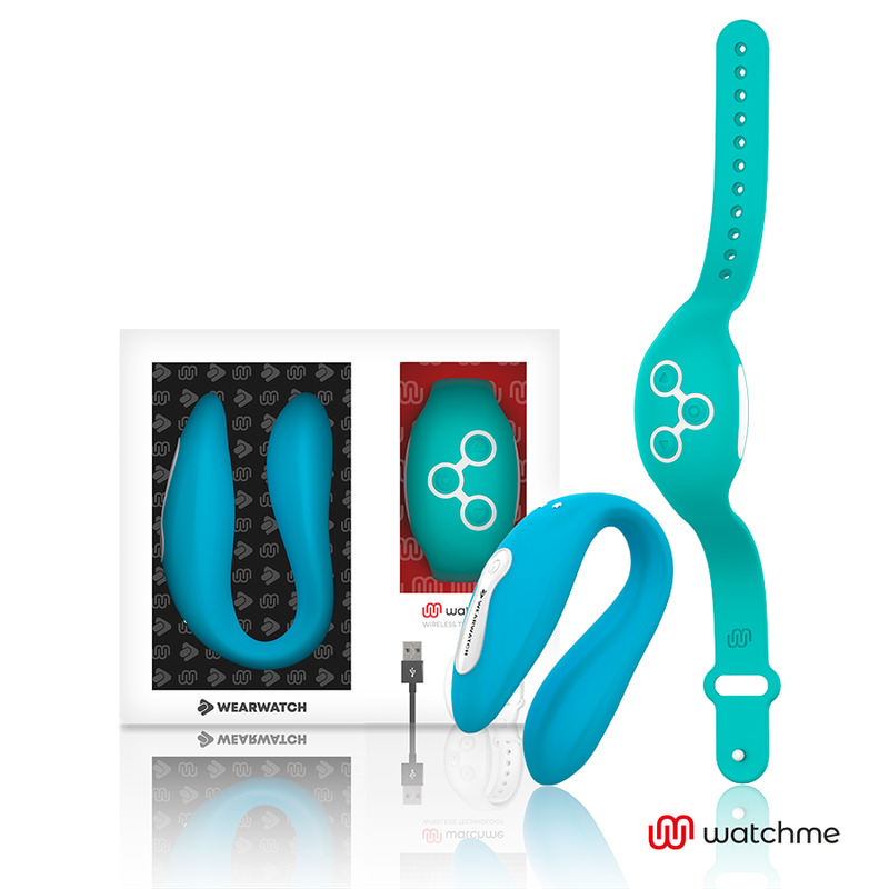 WEARWATCH - WATCHME TECNOLOGÍA DUAL VIBRADOR ÍNDIGO/AGUA DE MAR