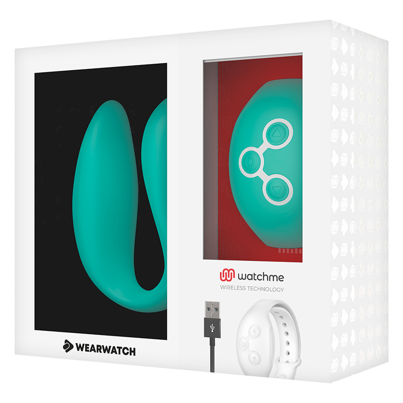 WEARWATCH - RELOJ VIBRADOR DE DOBLE TECNOLOGÍA VERDE CLARO