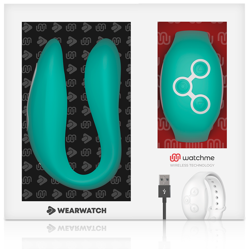WEARWATCH - RELOJ VIBRADOR DE DOBLE TECNOLOGÍA VERDE CLARO